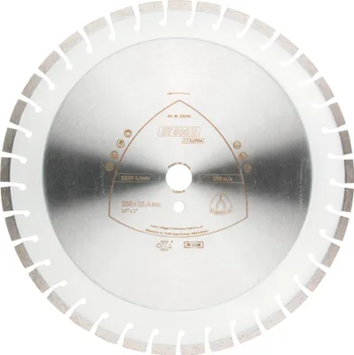 Zdjęcie produktu dla Tarcza diamentowa segmentowa 350x3,0x20 DT600U