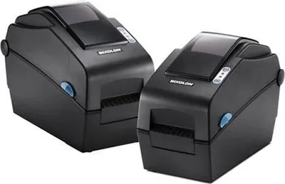 Produktbild von Bixolon SLP-DX220, Thermodirekt, 203 x 203 DPI, 152 mm/sek, Kabelgebunden, Schwarz