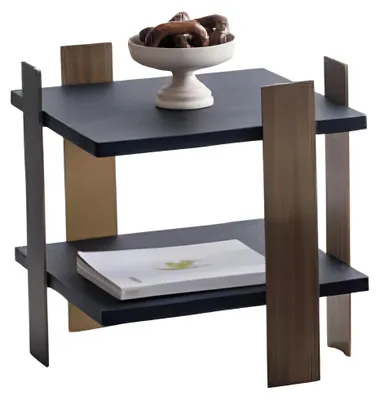 Produktbild von Rechteckiger Beistelltisch Wohnzimmer Kaffeetische Holztisch Möbel