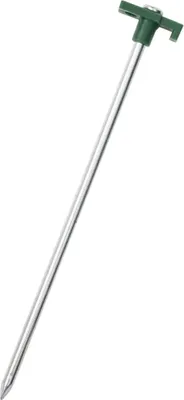 Obrázek produktu pro vidaXL Stanové kolíky 12 ks 25 cm 7 mm Pozinkovaná ocel a PP