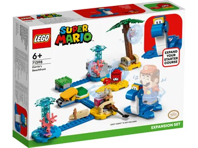 Produktbild von LEGO® Super Mario 71398 Posiadłość Dorrie na plaży - zestaw rozszerzający
