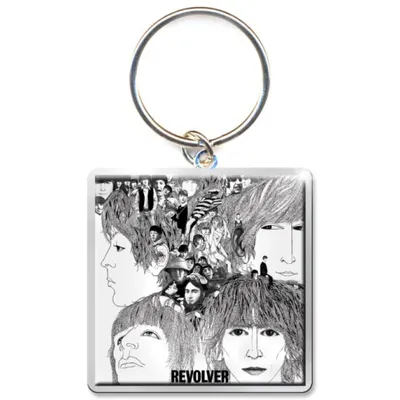 Produktbild von The Beatles Revolver Album Photo Print Schlüsselanhänger