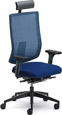 Produktbild von Sedus se do Bürostuhl blau mit Nackenstütze 83 x 68 x 144 cm