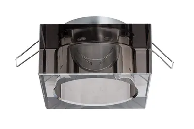 Productafbeelding van 2Easy Premium Inbouwspots, 3-delige set, Cristal, vast, 51mm, rookglas/glas