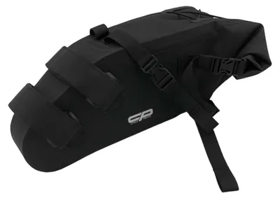 Produktbild von CP Reisesatteltasche Bikepacking Große Satteltasche Fahrrad Wasserdicht Schwarz