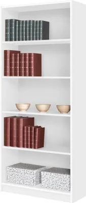 Obrázek produktu pro Vysoký regál 80 cm AVOCA - bílý
