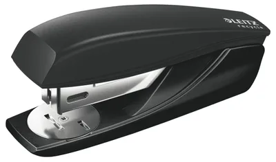 Produktbild von Leitz NeXXt 56060095, 25 Blätter, Schwarz, Standard-Clinch, 24/6, Kunststoff, 80 g/m²