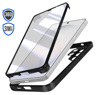 Image de Avizar, coque intégrale pour Galaxy S26 Ultra, compatible MagSafe et Qi2, protection contre les chutes jusqu'à 3 m, noir
