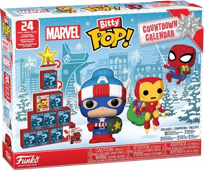 Image de Figurka Funko Pop! Bitty Pop Advent Calendar - Marvel Premium Edition