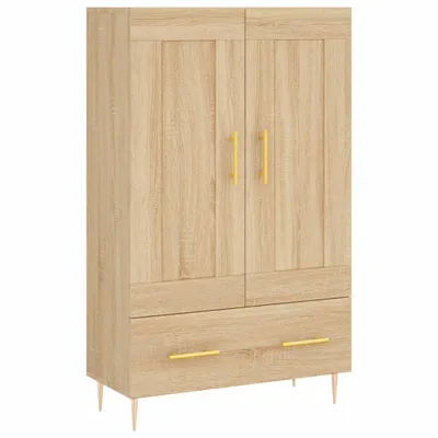 Produktbild von Highboard Sonoma-Eiche 69,5x31x115 cm Holzwerkstoff