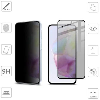 Obrázek produktu pro Pro Samsung Galaxy A56 / A36 1x 2,5D 0,26 mm ochrana displeje H9 Tvrzené sklo