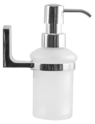 Productafbeelding van Zeepdispenser voor glas en chroom, Taku Clear