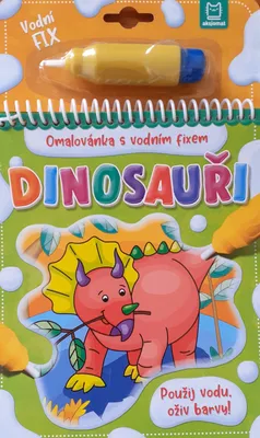 Produktbild von Ausmalen mit Wassermarker Dinosaurier
