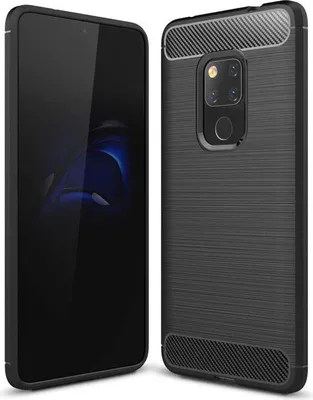 Zdjęcie produktu dla Pokrowiec TPU na telefon komórkowy Huawei Mate 20 pokrowiec ochronny o wyglądzie karbonowego etui ochronnego