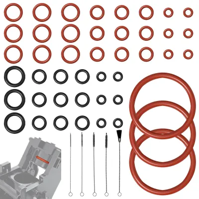 45 O-Ringe + 5 Reinigungsbürsten für Kaffeevollautomaten