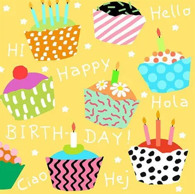Produktbild von Braun & Company Servietten Muffin Party 33 x 33 cm - 20er Pack