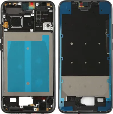 Immagine prodotto di Alloggiamento Telaio Centro Telaio Copertura per Huawei Honor 10 Nero Riparazione Sostituzione