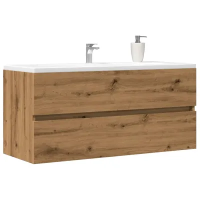 Image de Maison Exclusive - Meuble sous lavabo Chêne Artisan 100x38,5x45 cm Matériau dérivé du bois