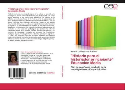 Produktbild von "Historia para el historiador principiante" Educación Media