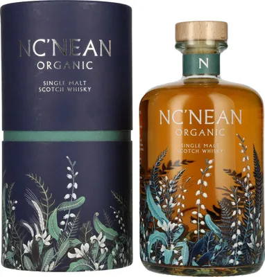 Produktbild von NC'NEAN ORGANIC Single Malt Scotch Whisky Batch BH08 46% Vol. 0,7l in Geschenkbox