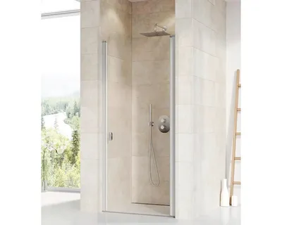 Obrázek produktu pro Sprchové dveře do niky Ravak Chrome CSD1-90 satin+Transparent 0QV70U00Z1