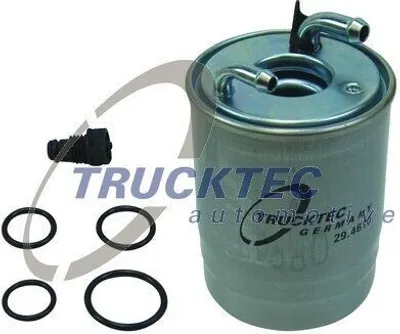 Produktbild von Kraftstofffilter TRUCKTEC AUTOMOTIVE 02.14.103 passend für MERCEDES-BENZ SPRINTER 3,5-t Kasten (906) Leitungsfilter