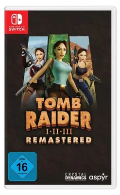 Produktbild von GAME Tomb Raider 1-3 Remastered, PS5, Nintendo Switch, T (Jugendliche)