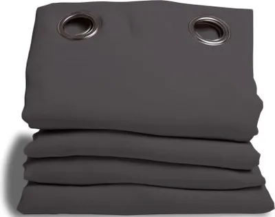 Produktbild von MOONDREAM  Akustikvorhang 3in1 | Lärmschutz | Thermoisolierung | 100% Verdunkelung | Patentierte Technologie | Ösen | Grau MC732 | 140B x 260H cm