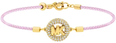 Produktbild von Michael Kors MKJ8621710 Damen Armband Messing Gold weiß 22 cm