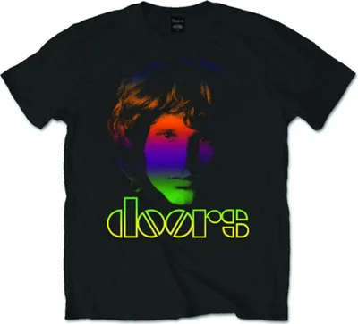 Produktbild von The Doors Morrison Gradient Black S T-Shirt