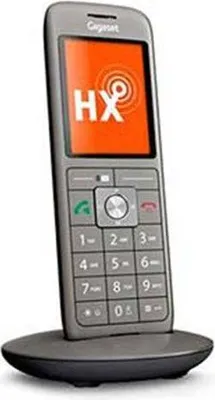 Image de Téléphone Fixe sans Fil GIGASET CL660 HX, Écran Couleur 2.4 pouces, Répertoire 400 Contacts, Base Séparée Modulable