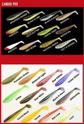 Zdjęcie produktu dla Przynęta miękka Fox Rage Zander Pro Shad 10cm Lemon Tiger