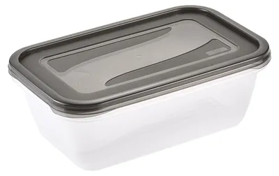 Produktbild von keeeper Fredo, Container, Rechteckig, 3,3 l, Schwarz, Transparent, Polypropylen (PP), -20 - 100 °C
