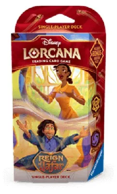 Image de Disney Lorcana Reign of Jafar Starter Deck Mulan & Stitch anglais