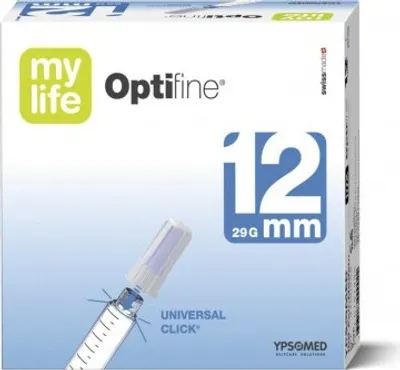 Produktbild von Mylife Optifine pen needles 12 mm 100 ks
