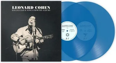 Image de Leonard Cohen - Hallelujah & Songs From His Albums (Clear Blue Coloured) (2 LP)