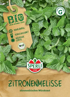 Produktbild von SPERLI Samen Zitronenmelisse Melissa officinalis 40 Pflanzen