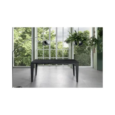 Obrázek produktu pro Rozkládací stůl od 120 cm do 170 cm Moderní keramická deska na tvrzeném skle Portoro