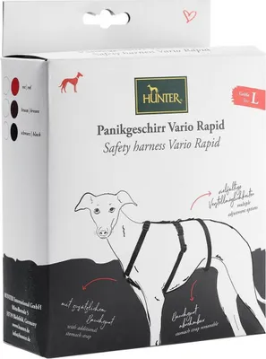 Image de HUNTER Harnais Vario Rapid Harnais anti-panique rouge M-L