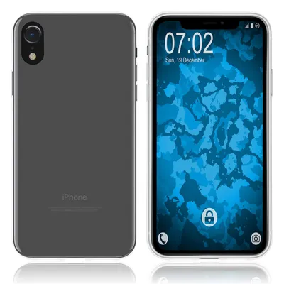 A product shot showing the front and back of a smartphone case.