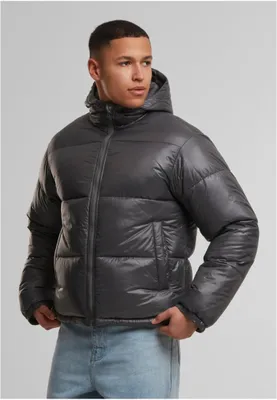 Imagen del producto de Urban Classics, chaqueta de invierno para hombre, modelo Jiter, color gris grafito, talla L