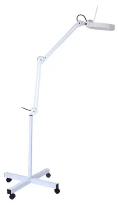 Zdjęcie produktu dla Lampa powiększająca LED - 5X powiększenie - zimne światło - lampa kosmetyczna - oświetlenie robocze - lampa powiększająca