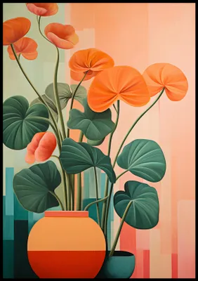 Immagine prodotto di Poster 70x100cm Armonia floreale