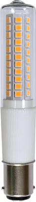 Produktbild von LED Leuchtmittel Röhre T18 8,5W = 80W B15d klar echte 1100lm warmweiß 3000K 360°