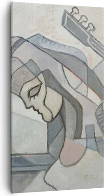 Produktbild von Bild auf Leinwand - Leinwandbild - Abstraktion modern - 55x100cm - Wand Bild - Wanddeko - Leinwanddruck - Bilder - Kunstdruck - Wanddekoration - Leinwand bilder - Wandkunst - PA55x100-3739