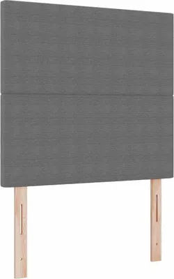 Produktbild von vidaXL Kopfteil Hellgrau 90 cm Cordstoff