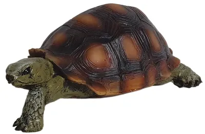 Schildpad-Figur, Dekofigur, 15x9x6 cm, grün-braun, wetterfest