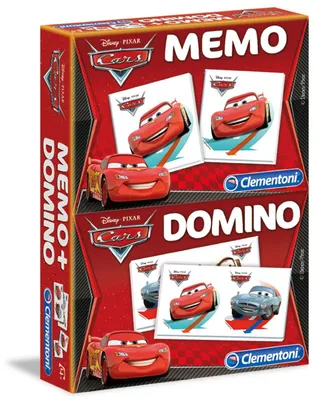 Produktbild von Memo und Domino 2 in 1 Cars 2
