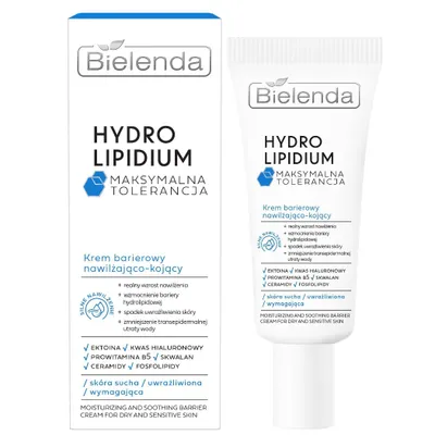 Obrázek produktu pro Bielenda Hydro Lipidium Krem barierowy nawilżająco-kojący, 50ml