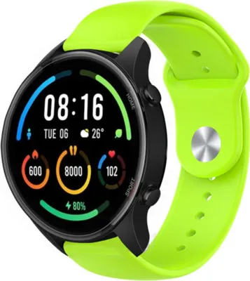 Produktbild von Strap-it Xiaomi Mi Watch Sportarmband (Hellgrün)